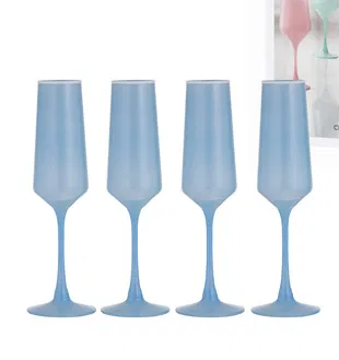 CHELSEA SKY 4PK CHAMPAGNE GLASSES