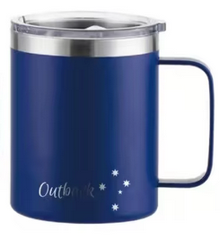 INSULATED TRAVEL MUG - BLUE