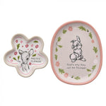 DISNEY SET OF TWO TRINKET DISHES