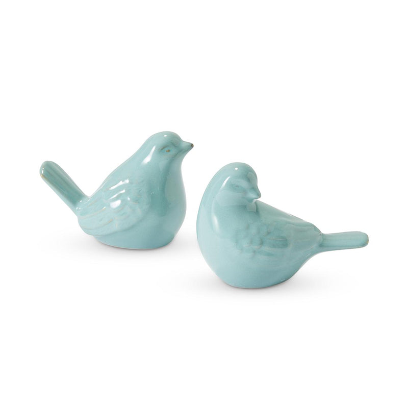 SET OF 2 BLUE SWALLOWS