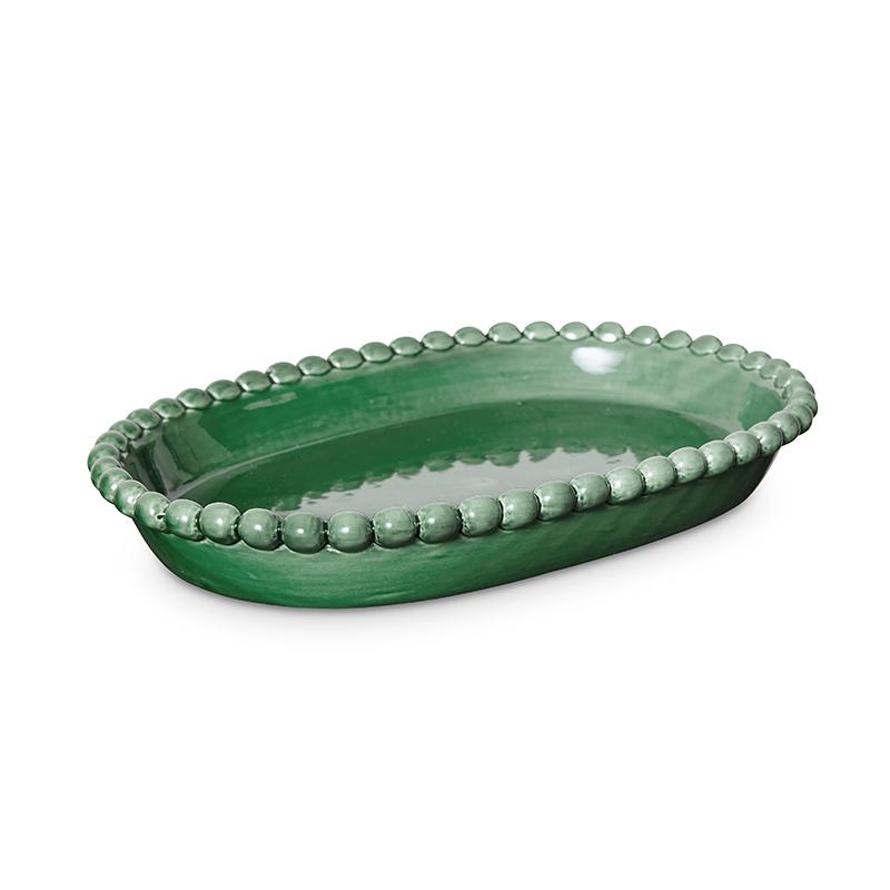 EDEN GREEN OVAL PLATTER