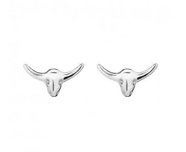 SS LONGHORN EARRINGS