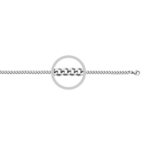 S STEEL CURB CHAIN - 55CM