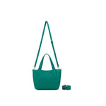 MINI EVELYN GREEN TOTE 3PC HANDBAG SET