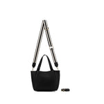 MINI EVELYN BLK TOTE 3 PCE HANDBAG SET