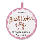 CANDLE - BLACK CEDAR & FIG