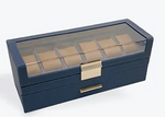 WATCH & JEWELLERY BOX - AZURE