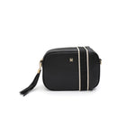 'DEMI' BLACK VEGAN LEATHER HANDBAG