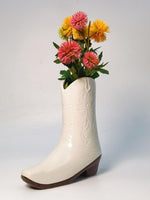 COWGIRL BOOT VASE - 19CM