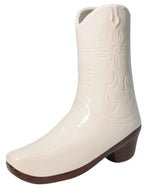 COWGIRL BOOT VASE - 19CM