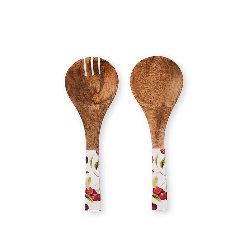 CHERRY SALAD SERVERS