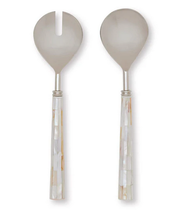 DOVER MOTHER OF PEARL SALAD SERVERS