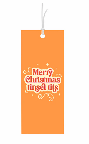 TINSEL T.... GIFT TAG