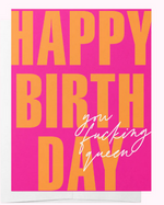 CARD - HAPPY BIRTHDAY QUEEN