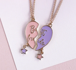 FOREVER HEART BEST FRIENDS NECKLACE SET