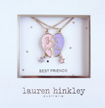 FOREVER HEART BEST FRIENDS NECKLACE SET