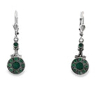 AU BOUT DES REVES GREEN DROP EARRINGS