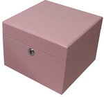 PINK SQUARE WOODENJEWELLERY BOX