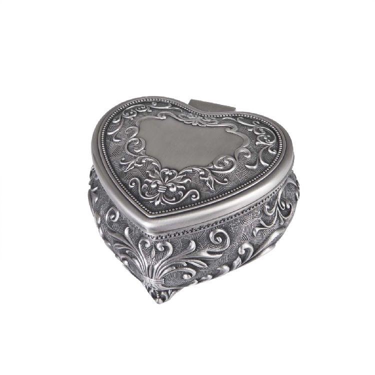 DECO HEART JEWELLERY BOX