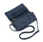 EVIE DEEP NAVY WALLET