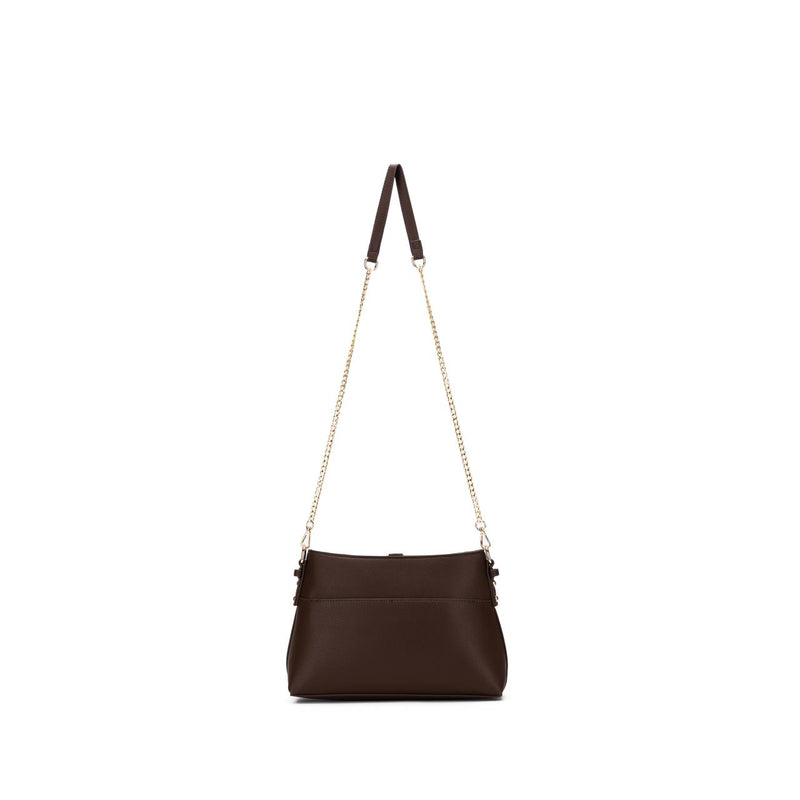 SARAFINA CHOCOLATE SHOULDER BAG