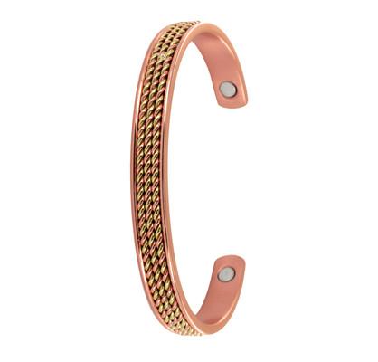 COPPER BANGLE - TWO TONE