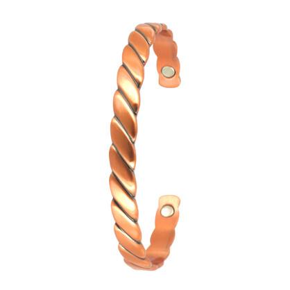 COPPER BANGLE - ROPE TWIST