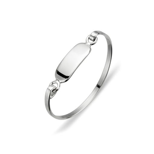 STERLING SILVER CHILDRENS CUFF BANGLE