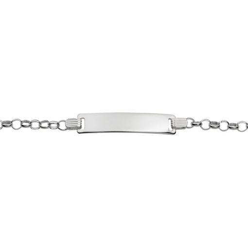 STERLING SILVER BABY ID BRACELET