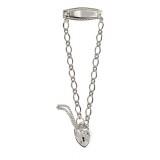 STERLING SILVER  BABY ID PADLOCK BRACELET