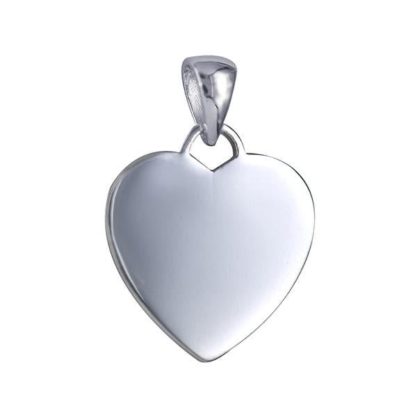 STERLING SILVER HEART PENDANT