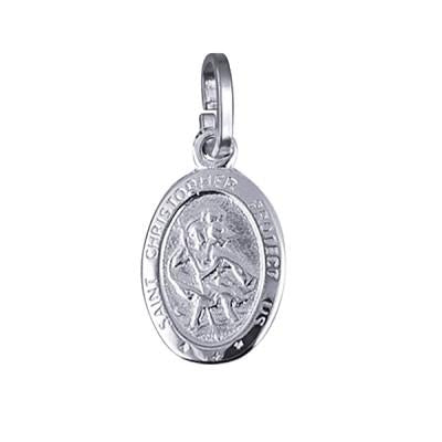 STERLING SILVER ST CHRISTOPHERS CHARM