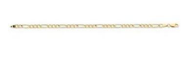 9CT YELLOW GOLD SILVER FILLED BRACELET