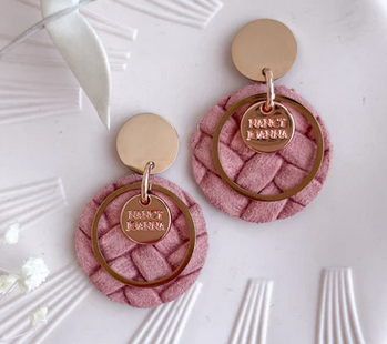 MISSION ROSE DROP EARRINGS - ROSE GOLD