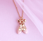 BALLET SLIPPERS NECKLACE