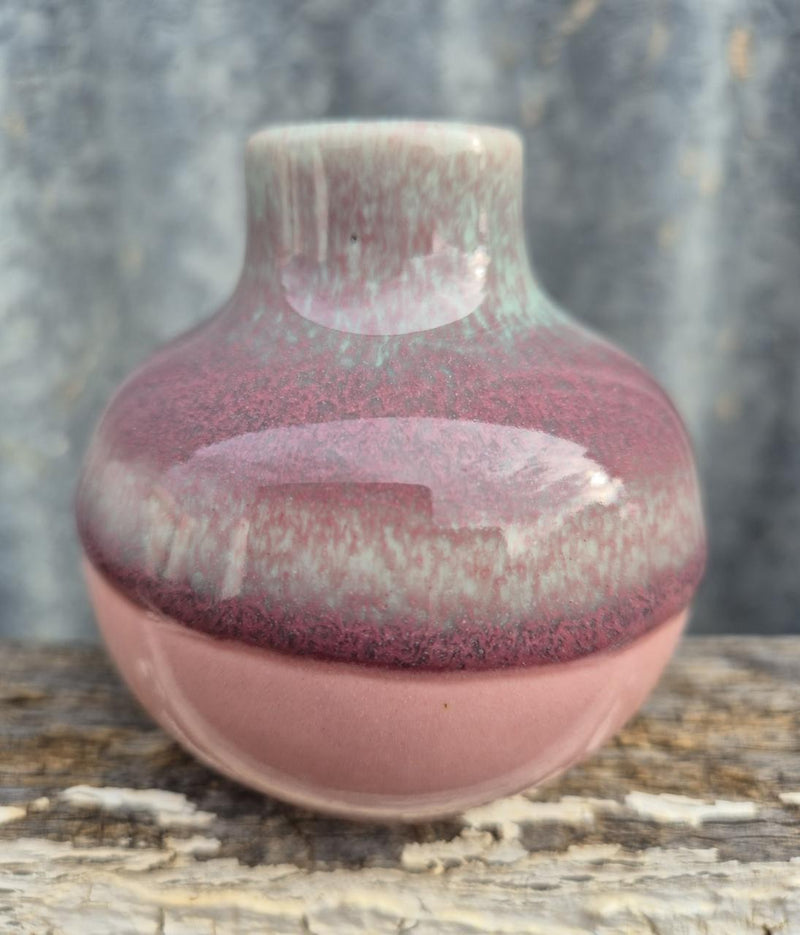 OBELIA MINI VASE - PINK FLAMINGO