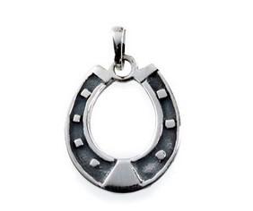 SS HORSE SHOE PENDANT