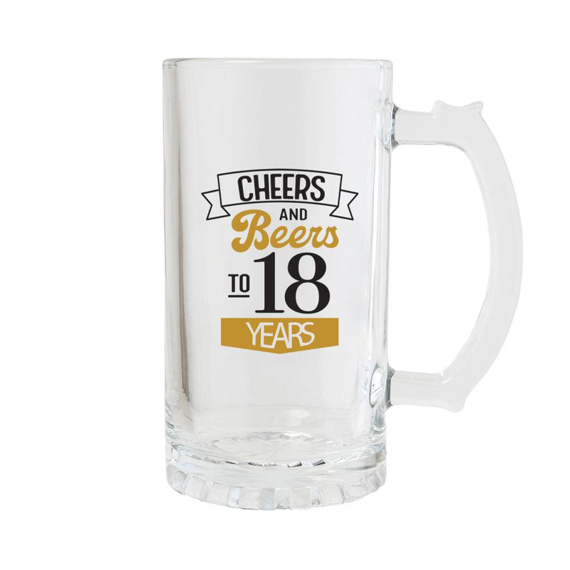 18TH BEER GLASS